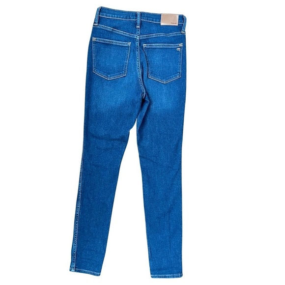Madewell 10" High-Rise Skinny Crop Jeans Smithley Wash "Magic Pockets" Sz 26 EUC - Picture 7 of 15